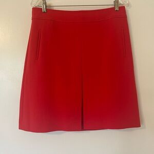 Loft skirt size 10 Petite beautiful red color.